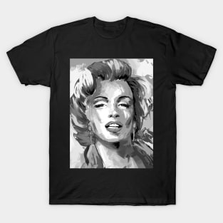 Marilyn Black and White 2 T-Shirt